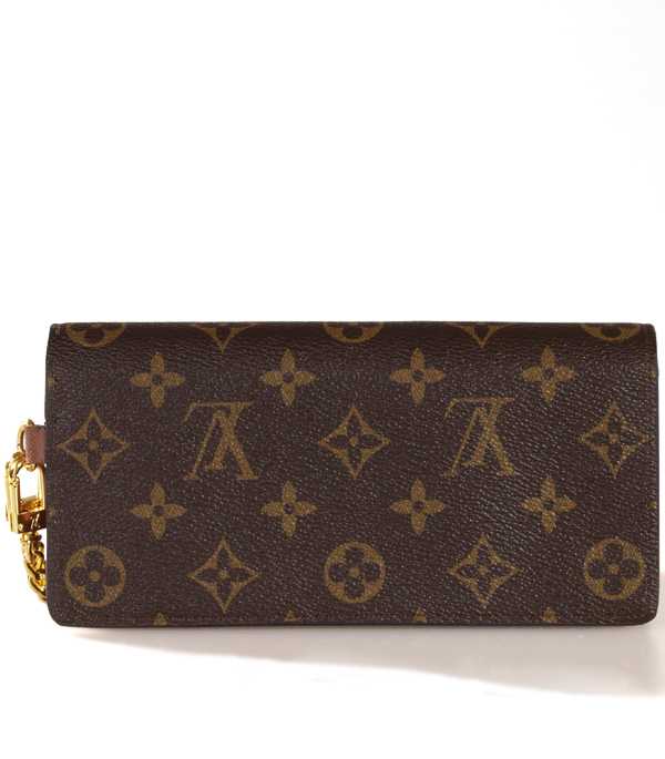 1:1 Copy Louis Vuitton Monogram Canvas Portefeuille Accordeon M58008 Replica